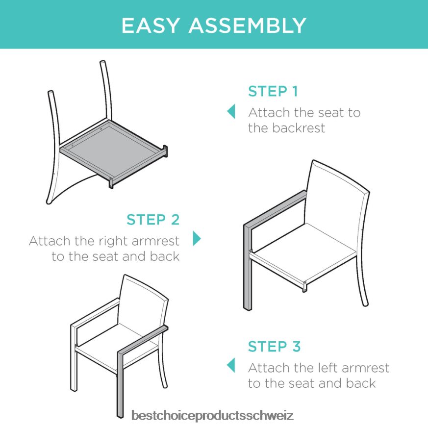 Best Choice Products Set aus 2 stapelbaren Korbstühlen mit Armlehnen, Akzentmöbel aus Stahl braun 2JD022401