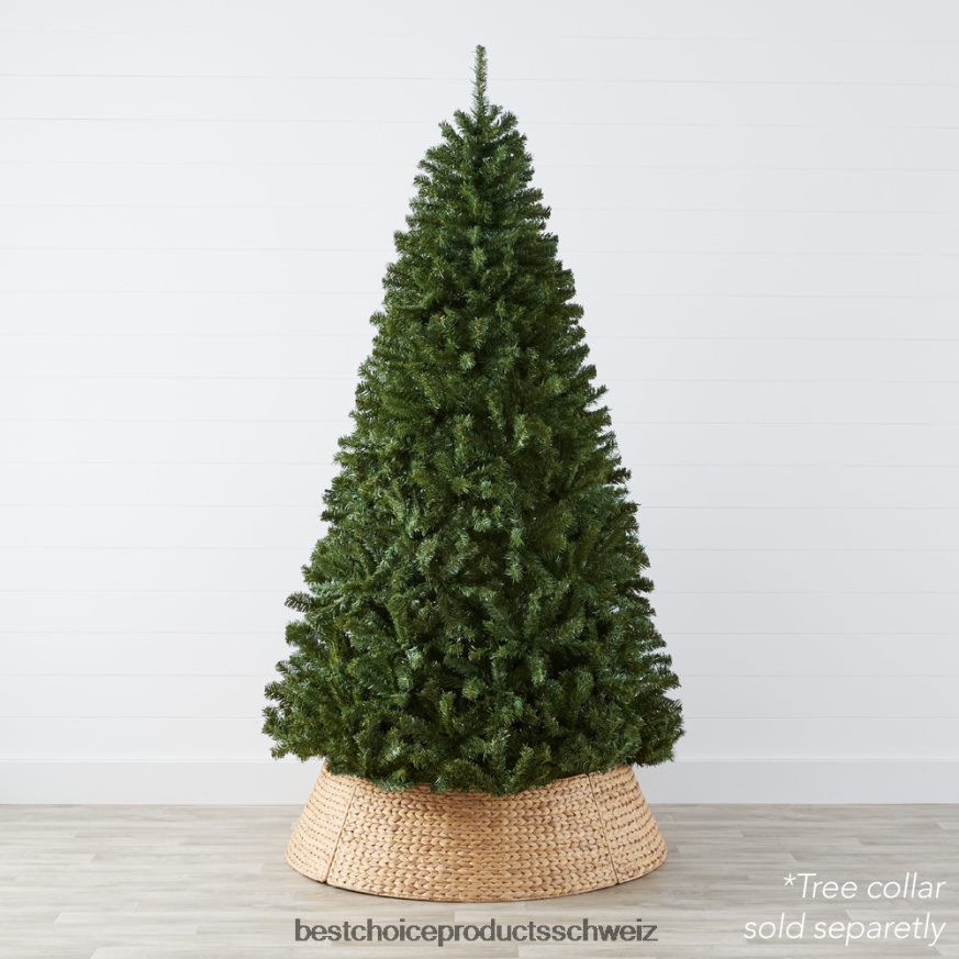 Best Choice Products Hochwertiger künstlicher Weihnachtsbaum aus Fichte mit faltbarem Metallsockel Schönheit 2JD02235