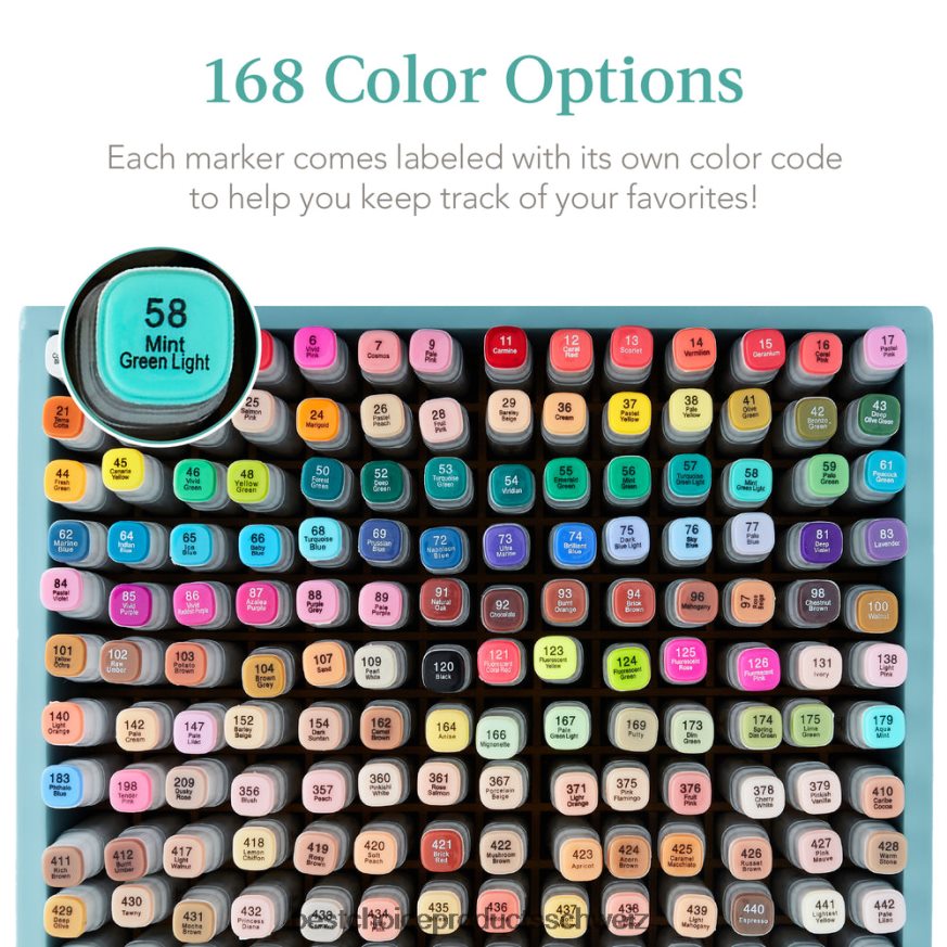 Best Choice Products Markierungsstift-Set auf Alkoholbasis mit Pinsel und Keilspitze, Tragetasche Blau 2JD0221048