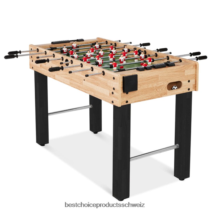 Best Choice Products Kickertisch, Arcade-Tischfußball mit 2 Getränkehaltern, 2 Bällen natürlich 2JD022550